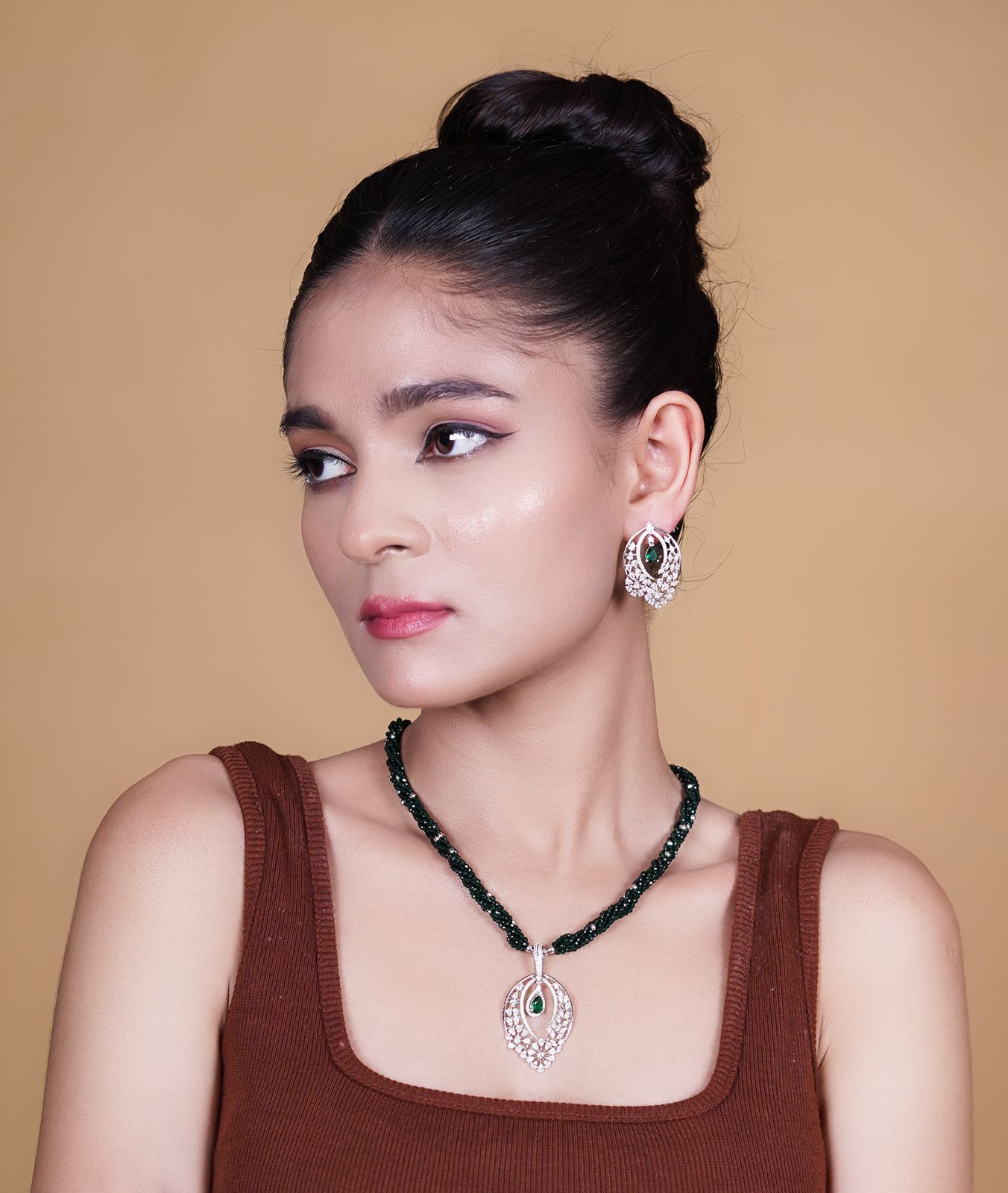 Silver Neklace Set